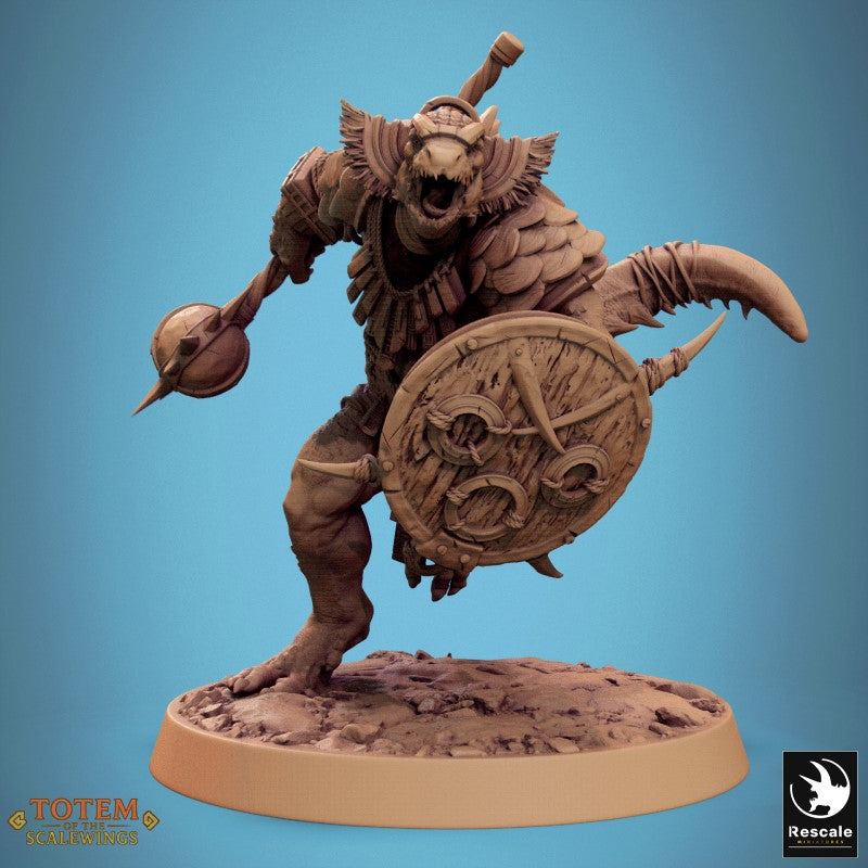 Lizardman Elite Warfang - Hammer Shield Run