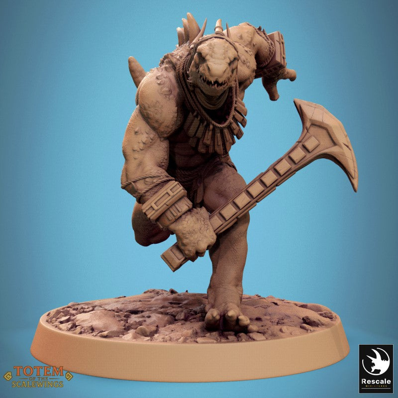 Lizardman Elite Warfang - Ice Axe Run