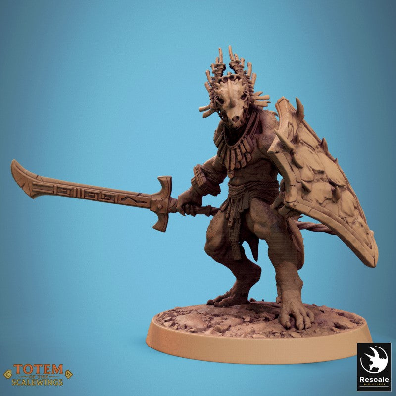 Lizardman Elite Warfang - Spear Stand