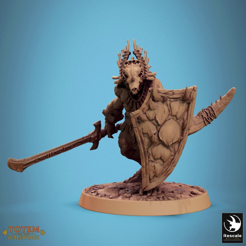 Lizardman Elite Warfang - Spear Walk