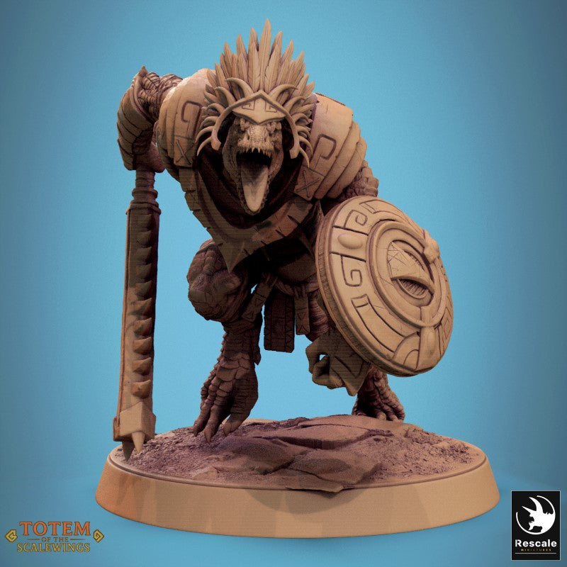 Lizardman Grimscale - Sword Charge