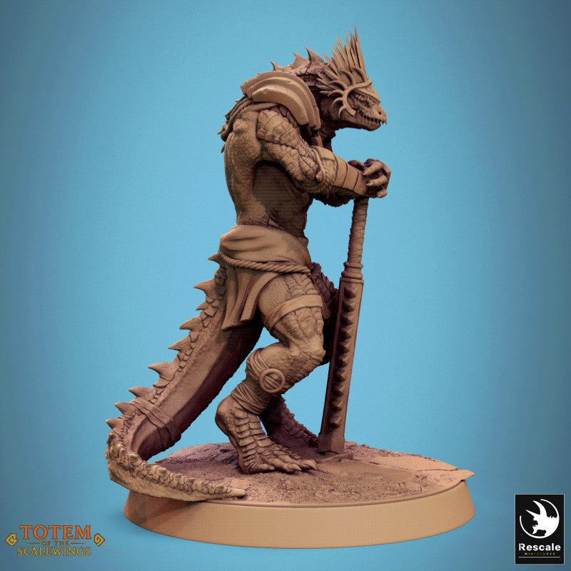 Lizardman Grimscale - Sword Guard