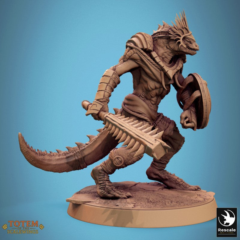 Lizardman Grimscale - Sword Stand