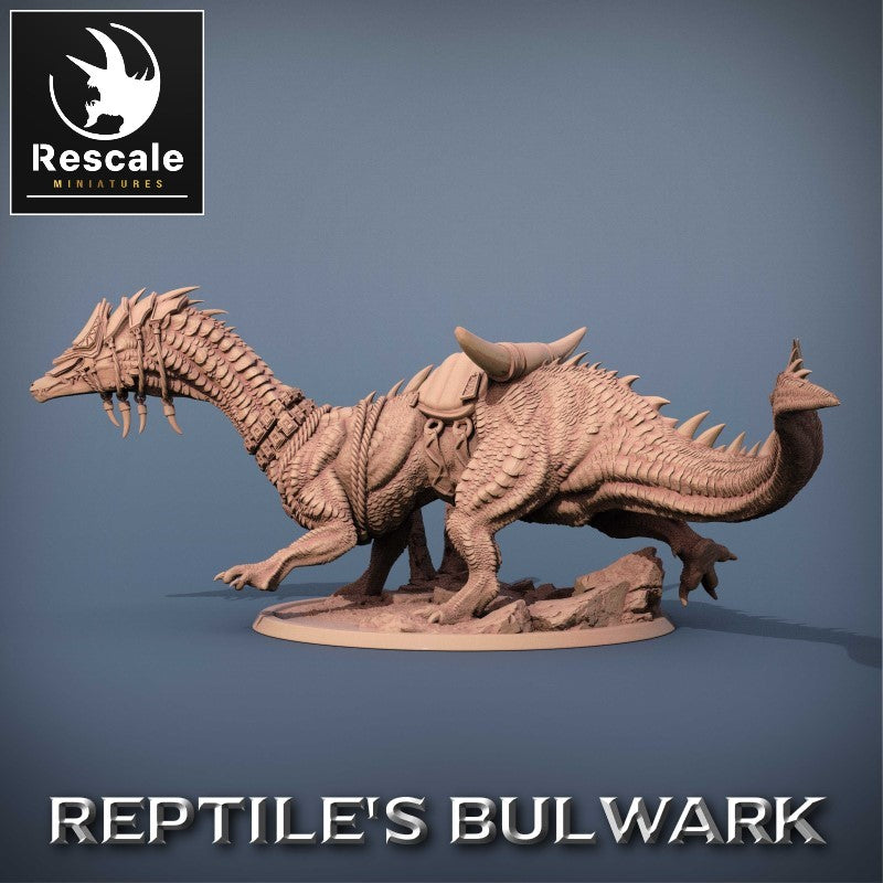 Lizardman Mount Running A