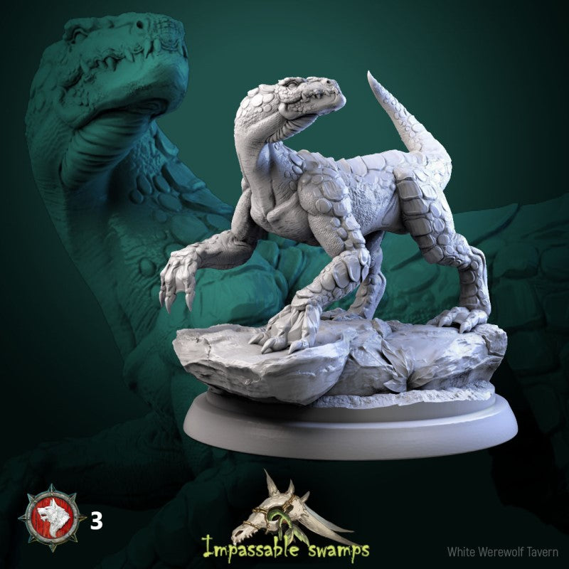 miniature Lizards by White Werewolf Tavern