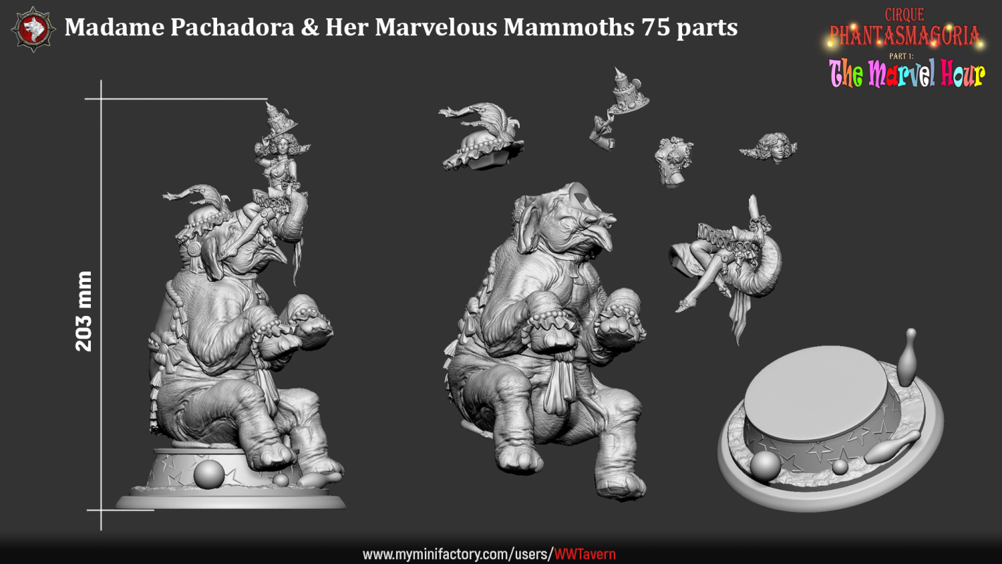 Madame Pachadora & Her Marvelous Mammoth