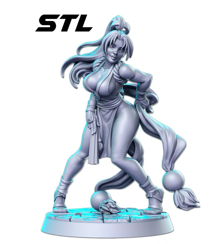 miniature Mai Shiranui by RN Estudio