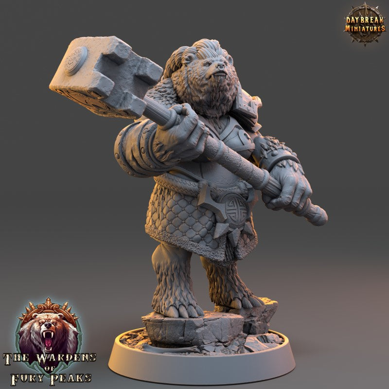 miniature Mercoria Tenfoot by Daybreak Miniatures