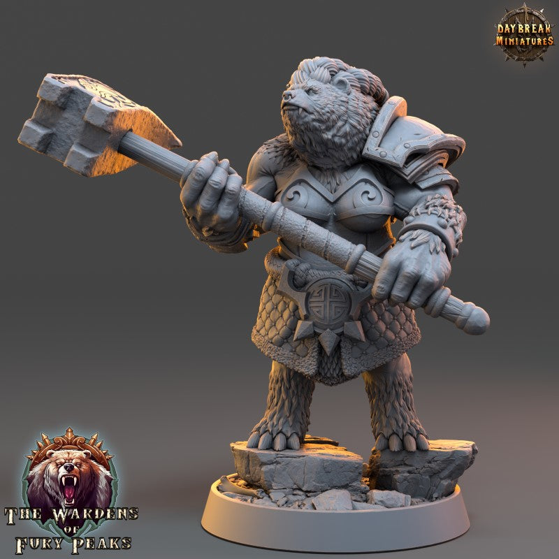 miniature Mercoria Tenfoot by Daybreak Miniatures