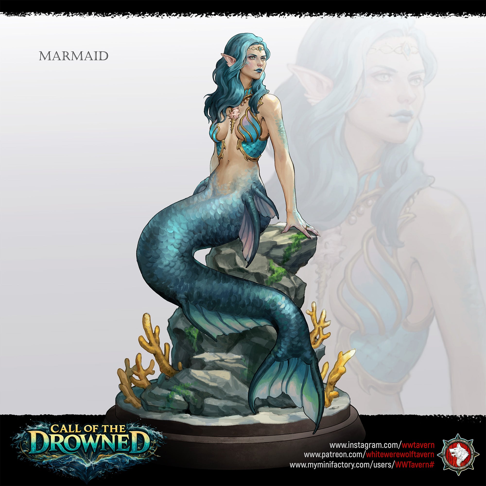 Mermaid - 75mm Scale