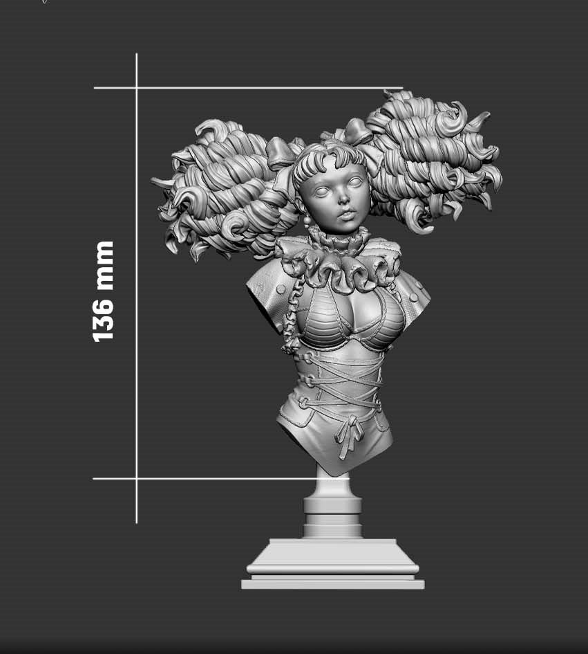 Mimette - The Marionette Maiden - Bust