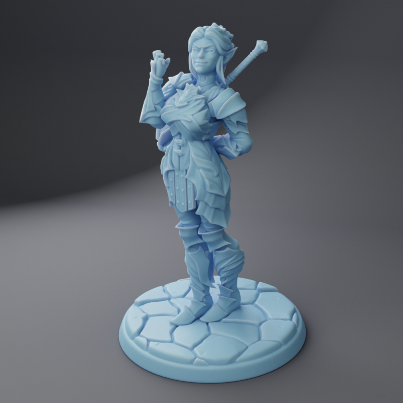Mindy the Drow Paladin