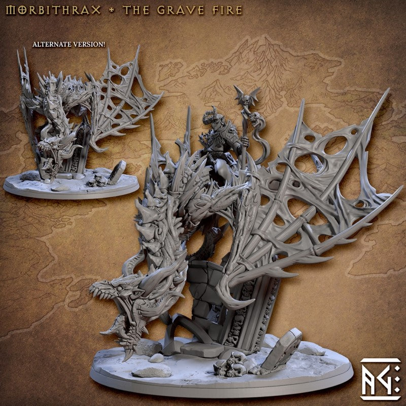 miniature Morbithrax the Grave Fire by Artisan Guild