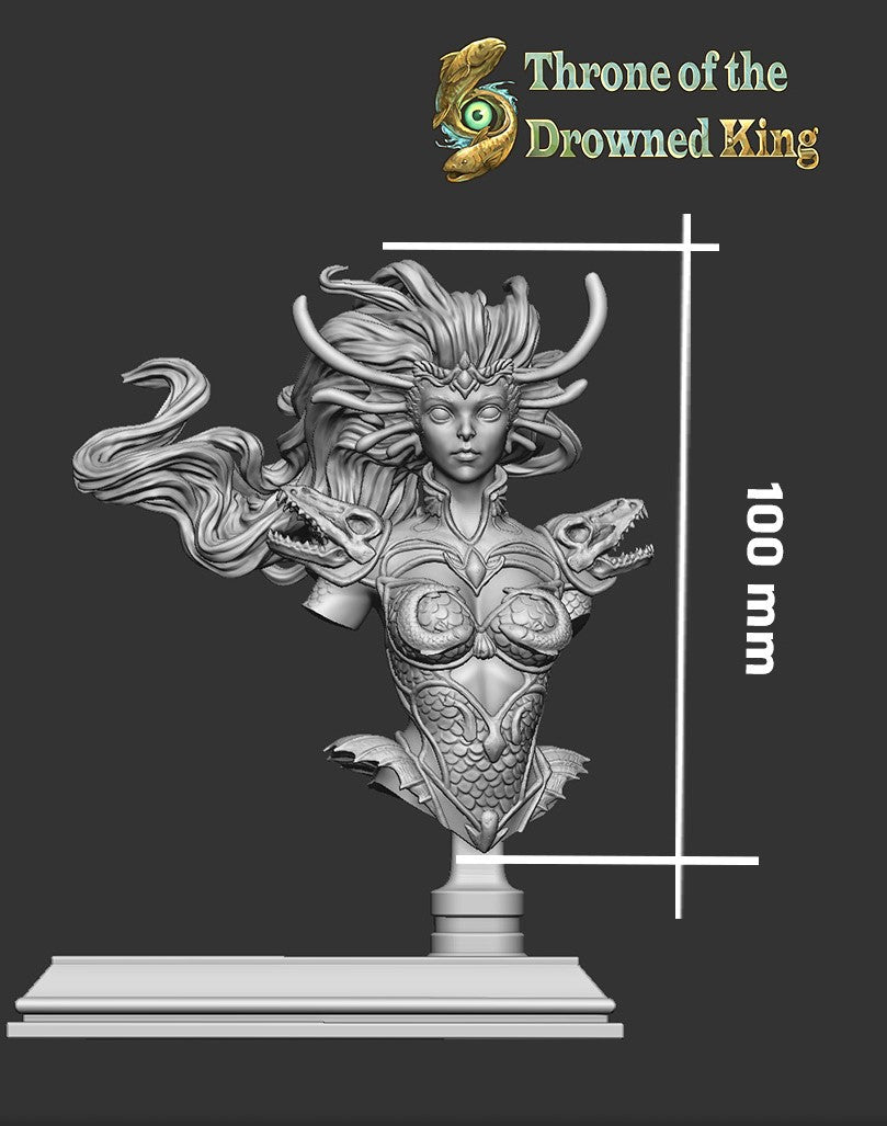 Morwenna - Lost Maiden of the Swamp - Bust