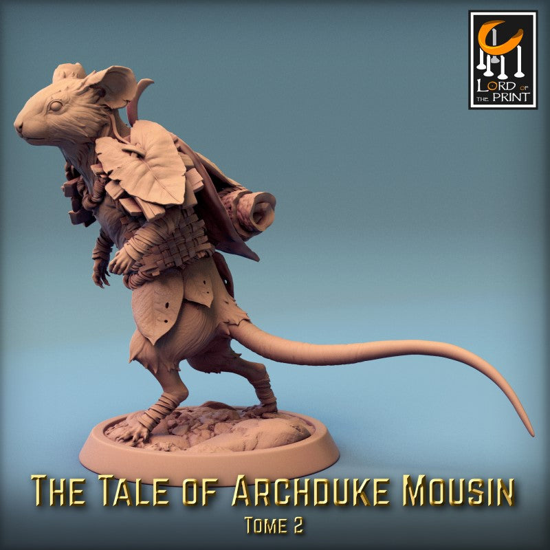 Miniature Mouse Stance by Lord of the Print