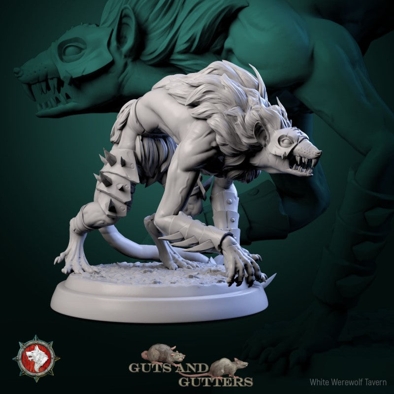 miniature Mutant Rat Mount by White Werewolf Tavern