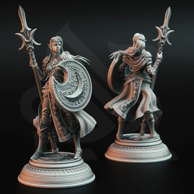 Miniature Ninera Glynvari - Cleric of the Moon by DM Stash