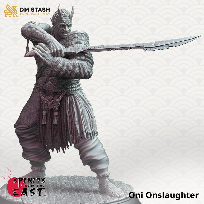 miniature Oni Onslaughter by DM Stash