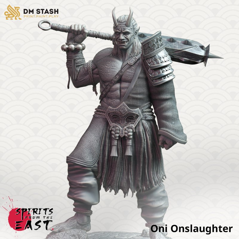 miniature Oni Onslaughter by DM Stash