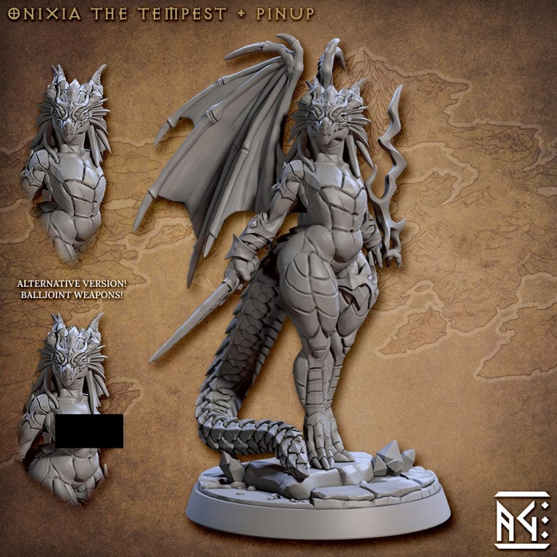 miniature Onixia the Tempest by Artisan Guild.