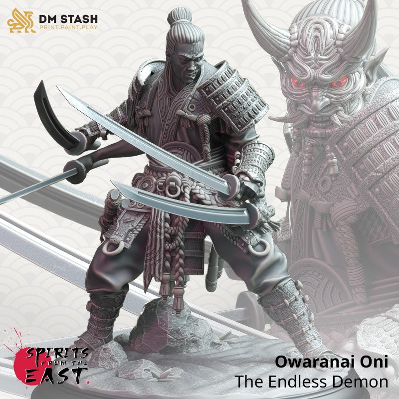 miniature Owaranai Oni - The Endless Demon by DM Stash