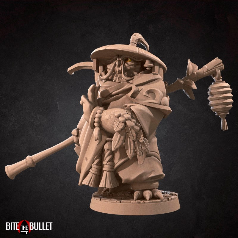 miniature Owl Monk by Bite the Bullet