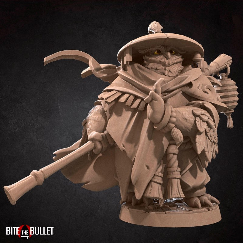 miniature Owl Monk by Bite the Bullet
