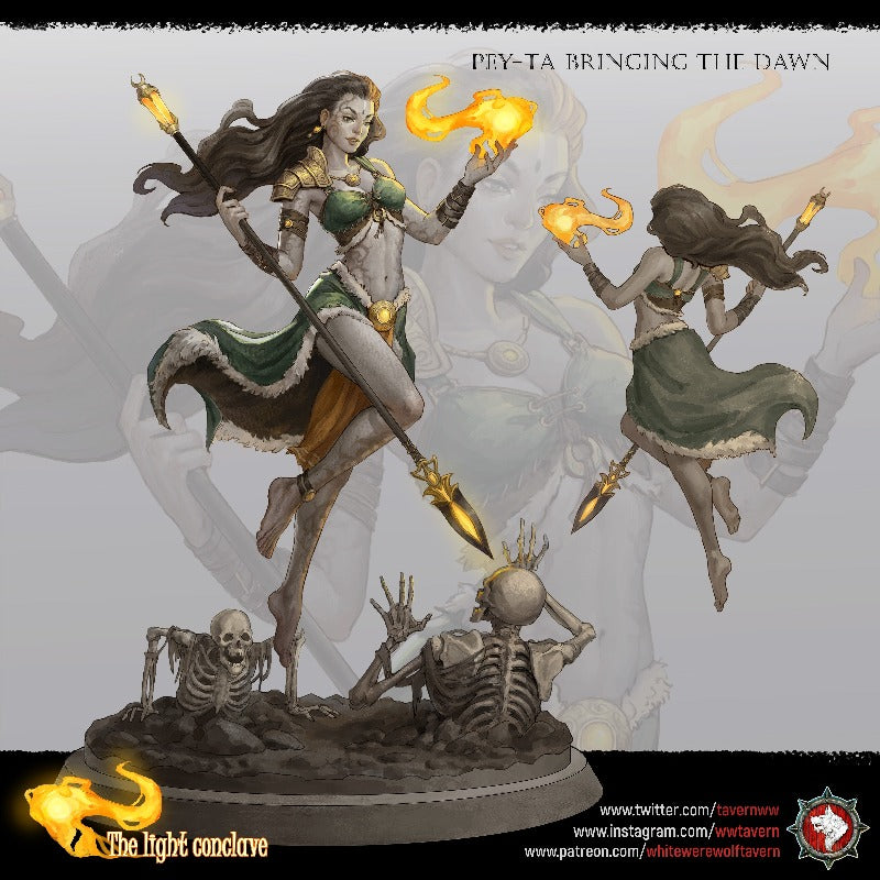 miniature Pey-Ta by White Werewolf Tavern