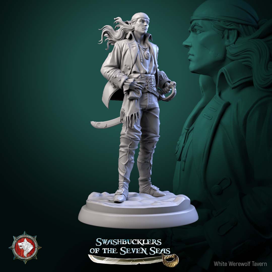 Pirate Deckhand - 75mm Scale