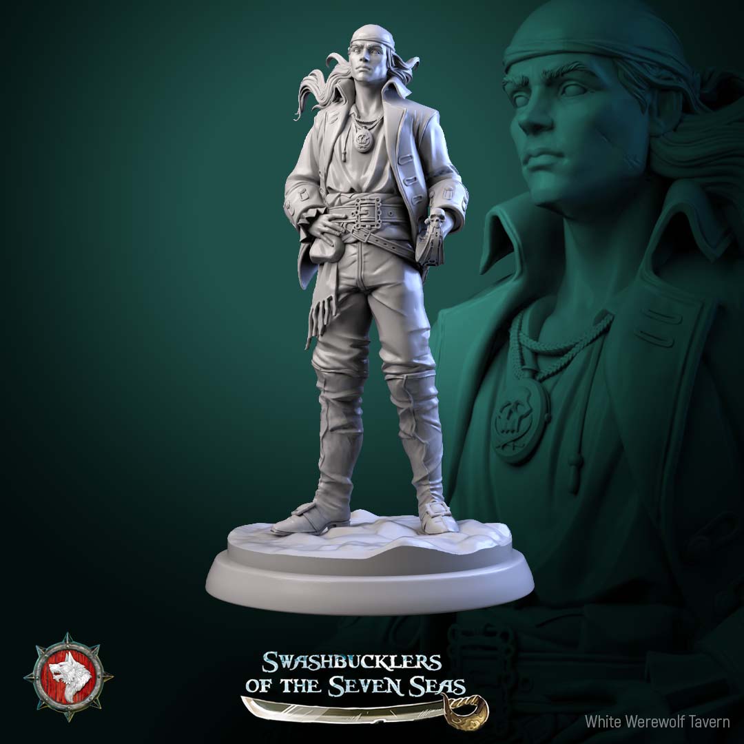 Pirate Deckhand - 75mm Scale