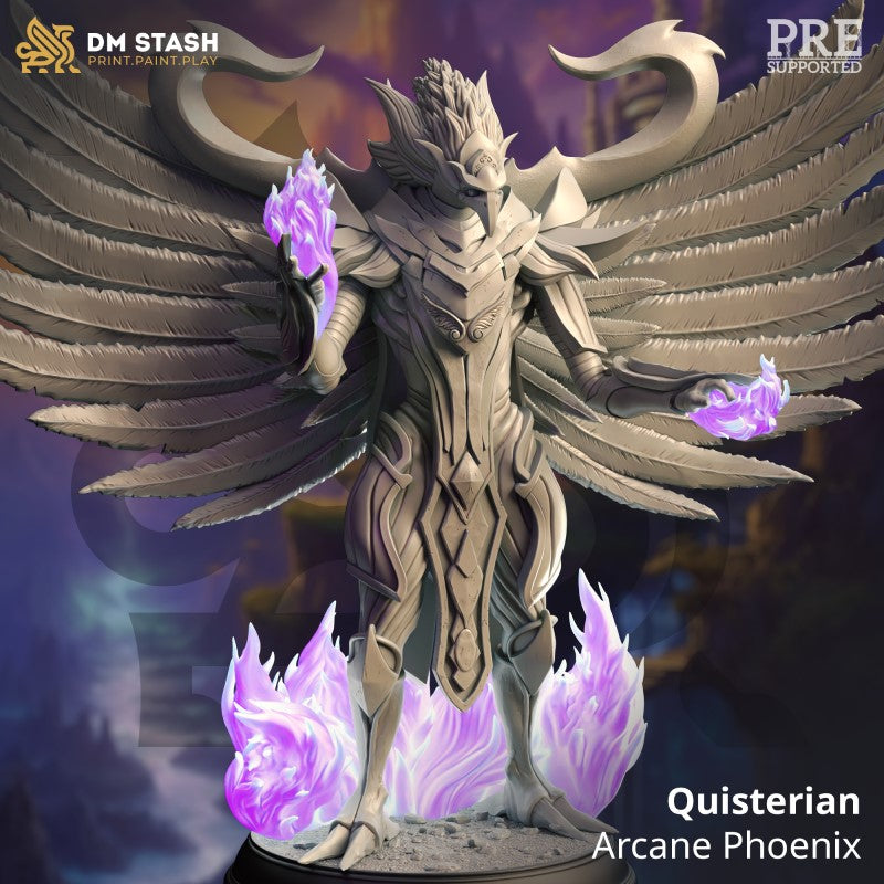 miniature Quisterian - Arcane Phoenix by DM Stash