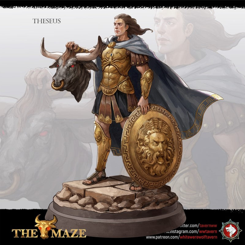 miniature Theseus by White Werewolf Tavern