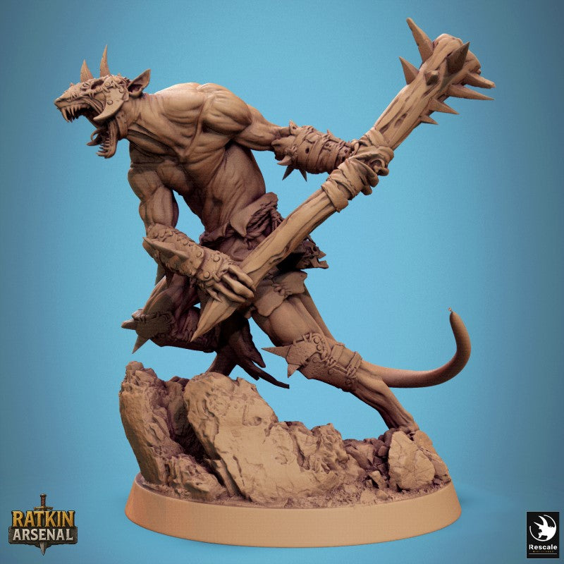Ratfolk Soldier - Attack Mace