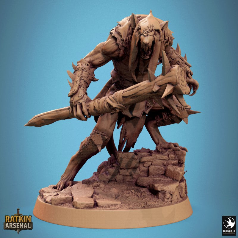 Ratfolk Soldier - Charge Mace