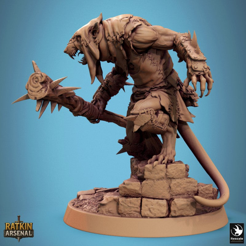Ratfolk Soldier - Charge Mace