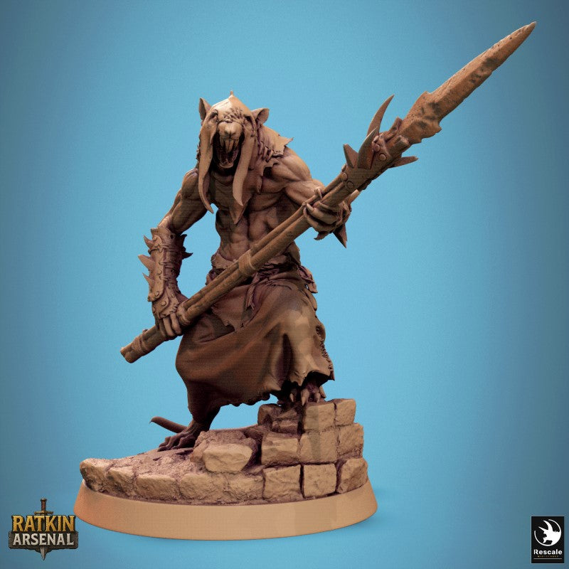 Ratfolk Soldier - Charge Spear