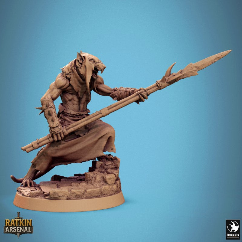 Ratfolk Soldier - Charge Spear