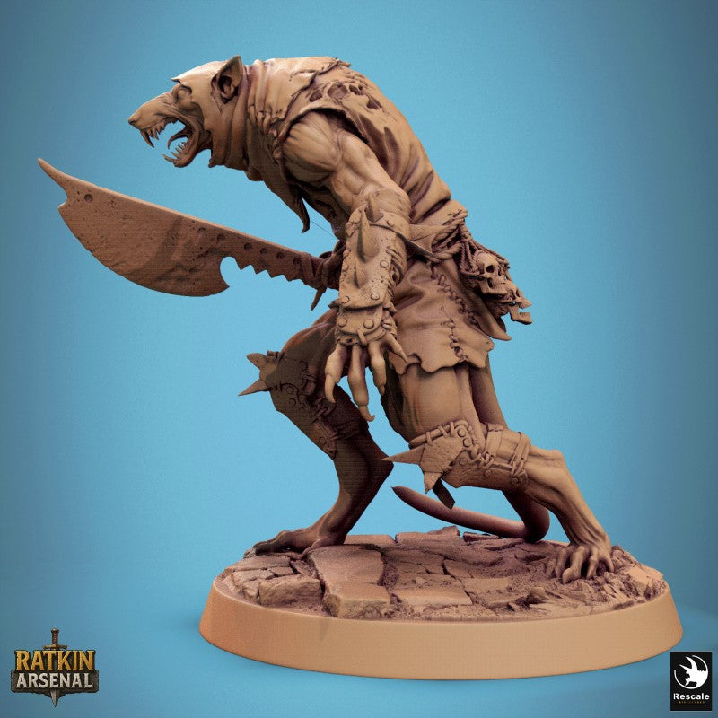 Ratfolk Soldier - Dominion Hatchet