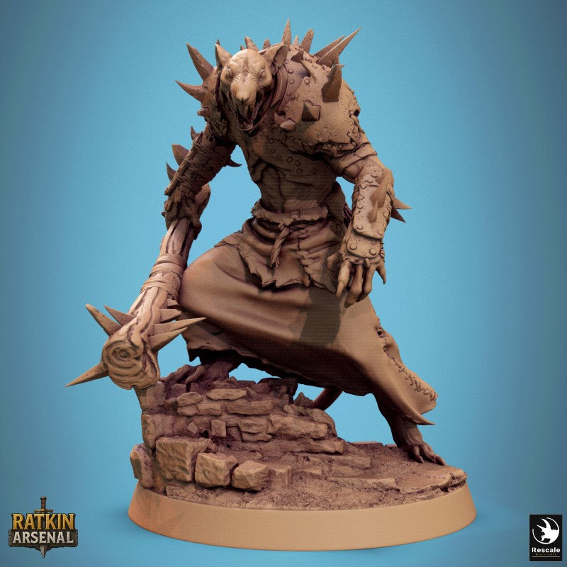 Ratfolk Soldier - Guard Mace