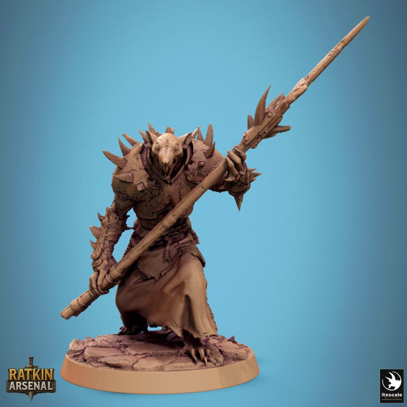 Ratfolk Soldier - Guard Spear
