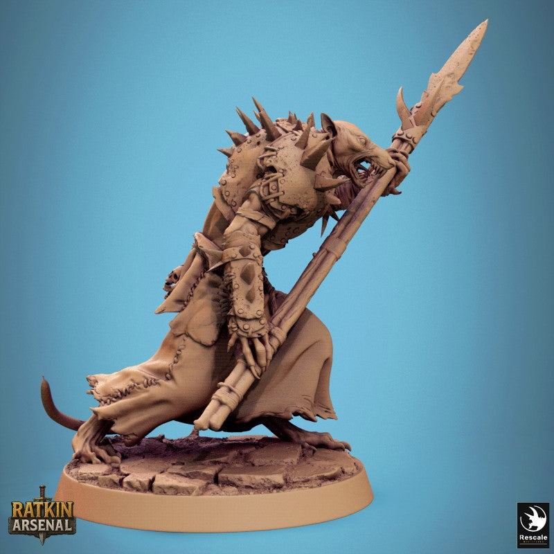 Ratfolk Soldier - Guard Spear