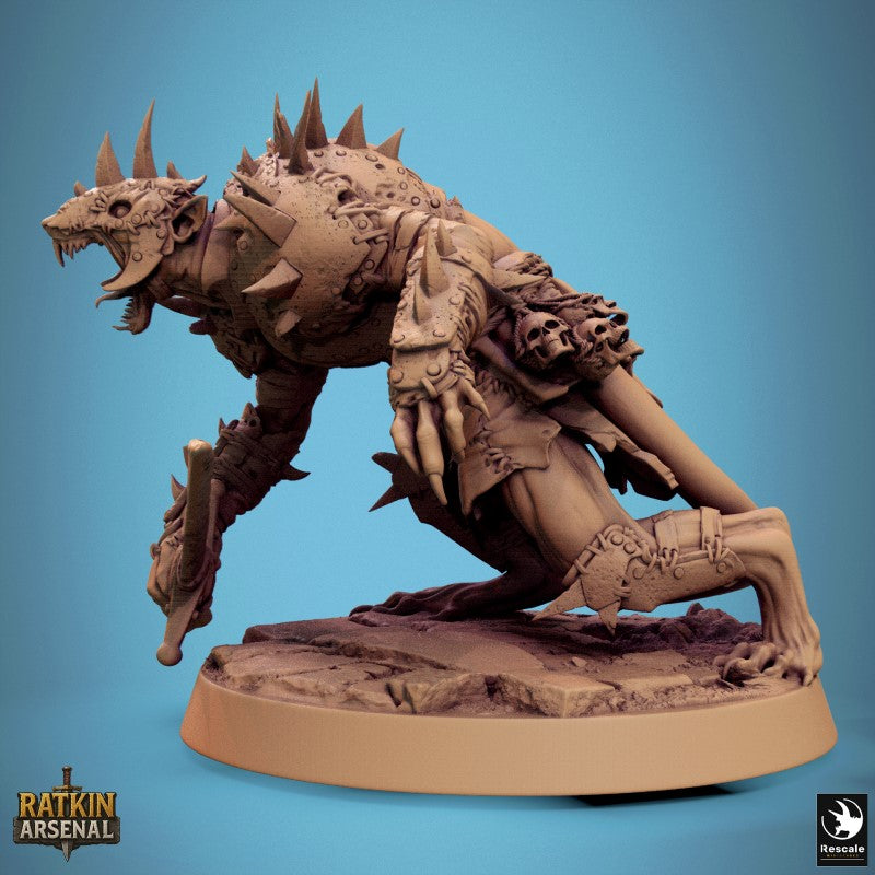 Ratfolk Soldier - Shielding Sword
