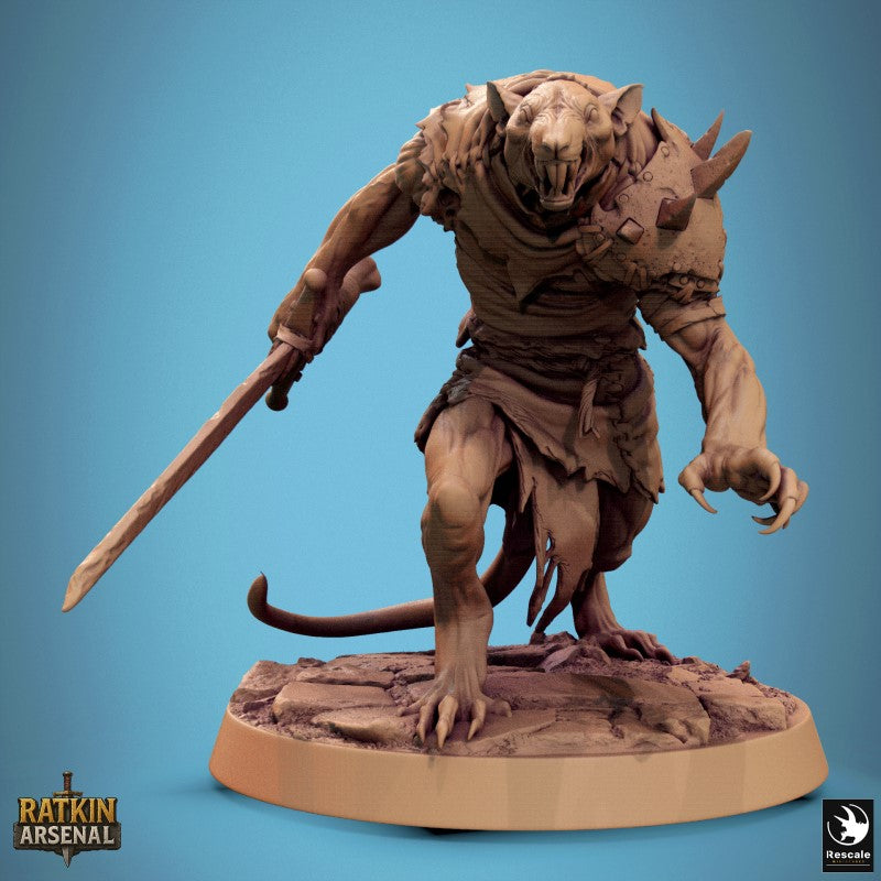 Ratfolk Soldier - Sneak Sword