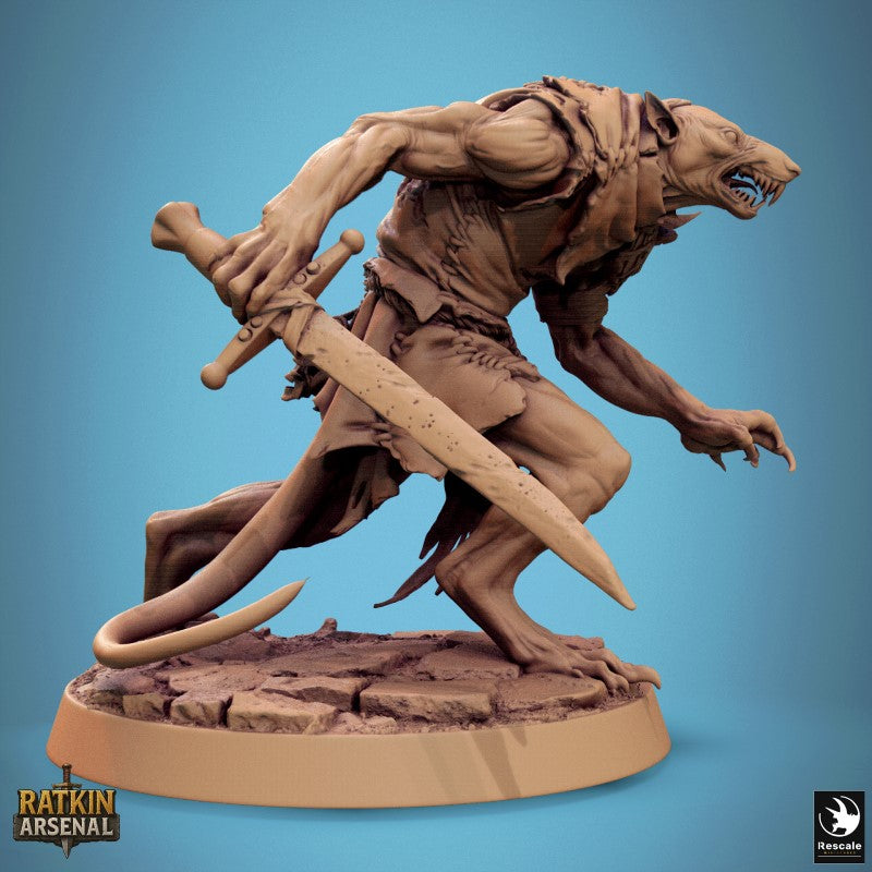 Ratfolk Soldier - Sneak Sword