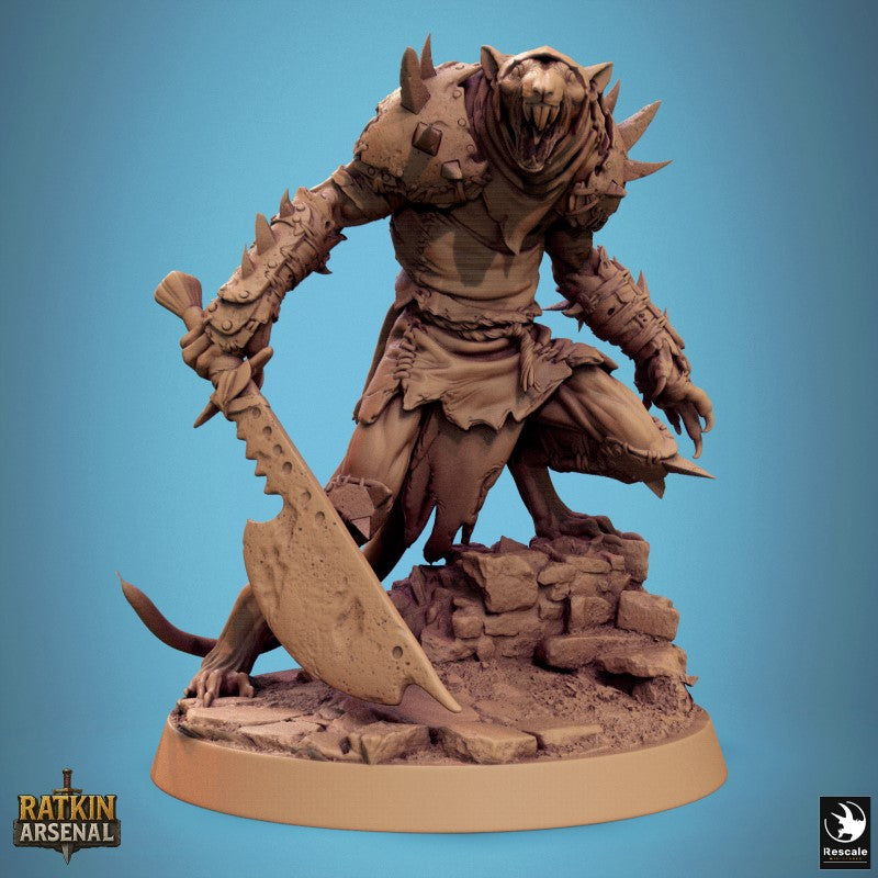 Ratfolk Soldier - Stance Hatchet
