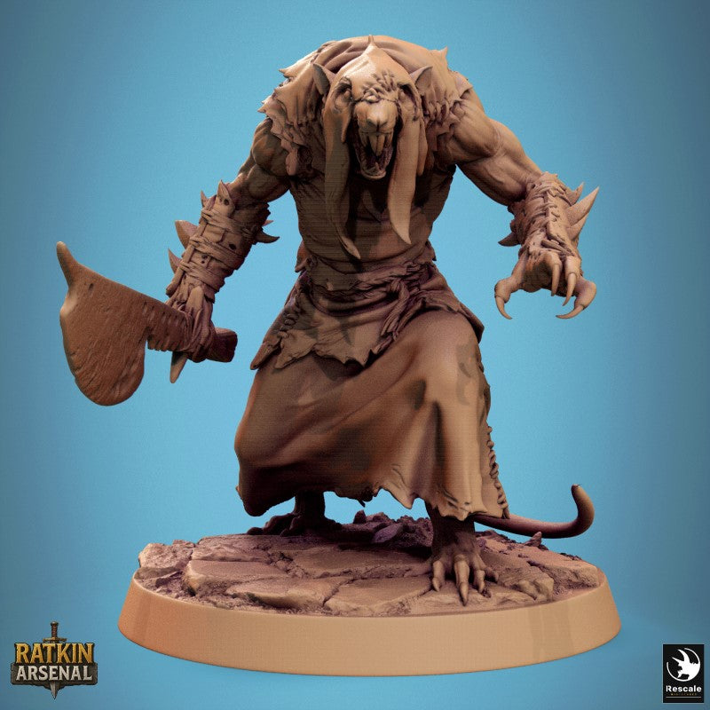 Ratfolk Soldier - Walk Hatchet