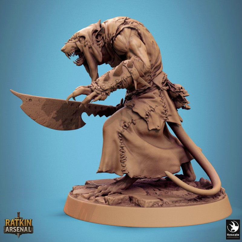 Ratfolk Soldier - Walk Hatchet