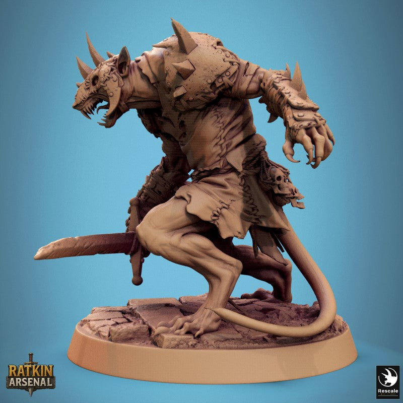 Ratfolk Soldier - Thirst Sword
