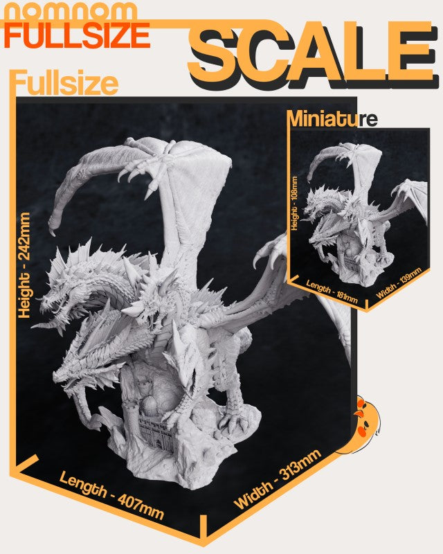 Miniature Tiamat by NomNom