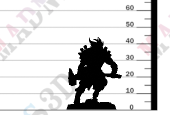 miniature Northmen Berserker by Artisan Guild